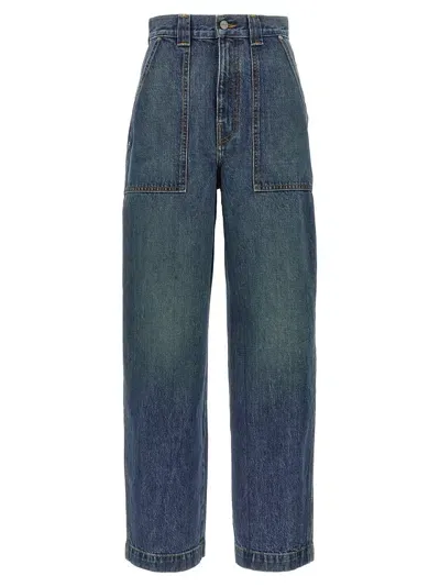 Khaite Hewitt Jeans In Blue