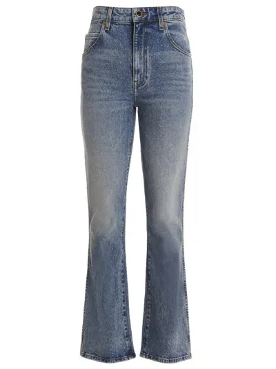 Khaite Jeans Vivian In Blue