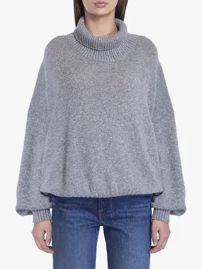 Khaite Morris Sweater In Gray