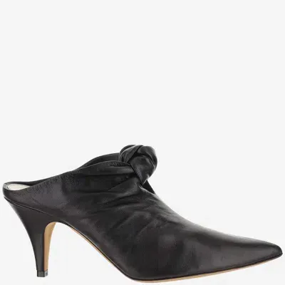 Khaite Mules Rowan In Black