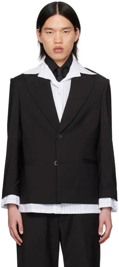 Kidsuper Black All In 1 Blazer