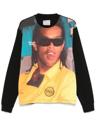 Kidsuper X Ronaldinho Printed Sweatshirt In Black