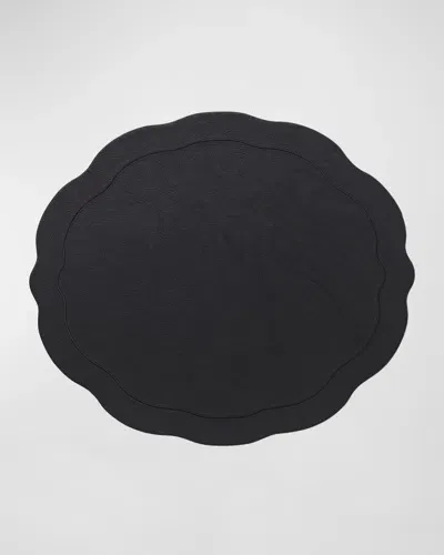 Kim Seybert Black Tailored Placemat