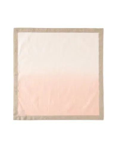 Kim Seybert Dip Dye Napkin In Blush