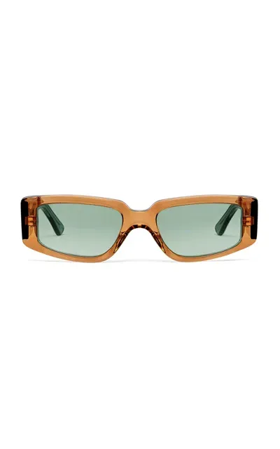 Kimeze Concept 2 Cat-eye Acetate Sunglasses In Brown