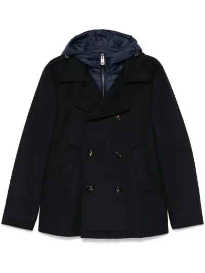 Kired Jannu Peacoat In Blue