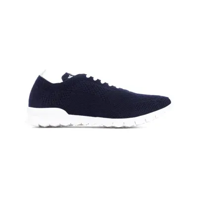 Kiton Blue Cashmere Sneakers