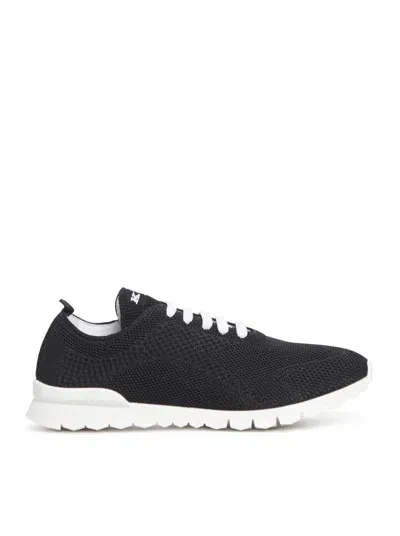 Kiton Sneakers Shoes In Negro