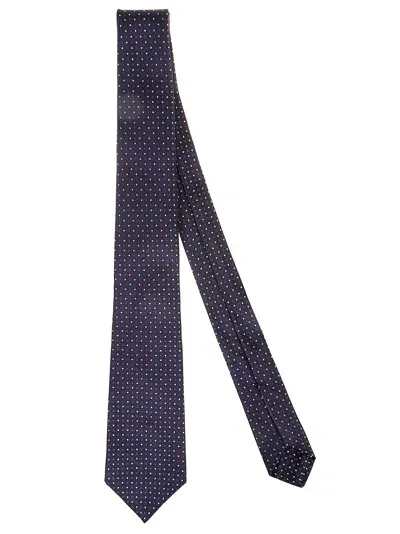 Kiton Tie In Blue