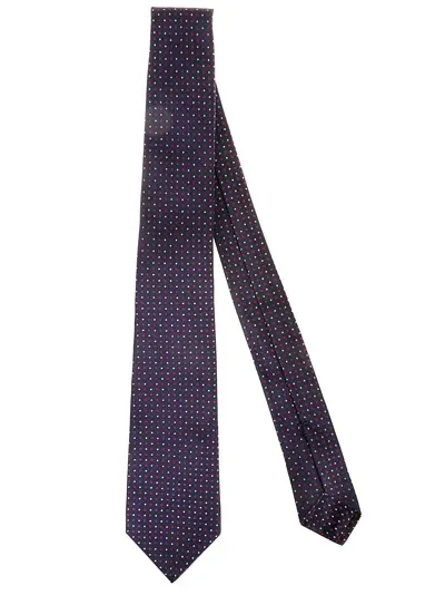 Kiton Tie In Blue