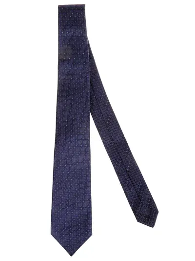 Kiton Tie In Blue