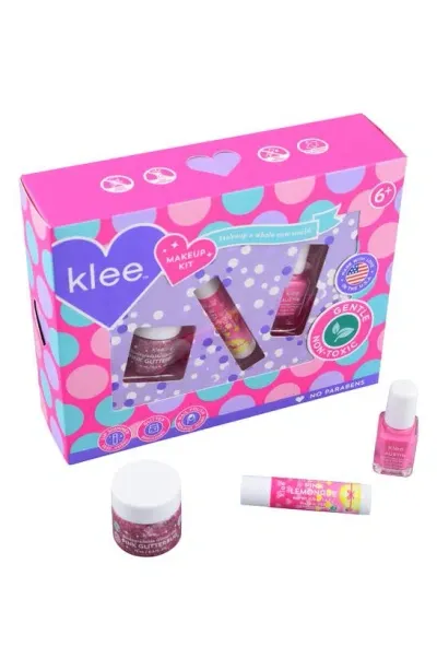 Klee Kids Kids' Pink Sugar Swirls Mineral Makeup Kit