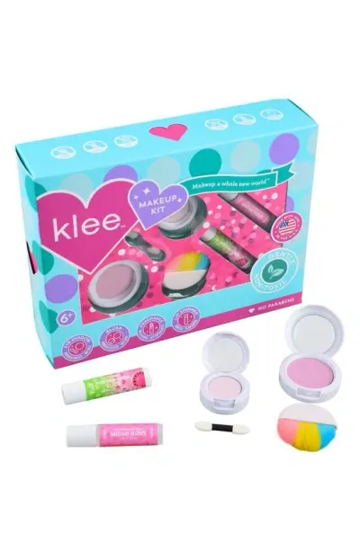 Klee Kids Kids' Scoop Of Joy Mineral Makeup Kit In Pink