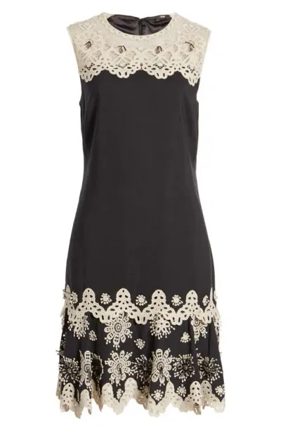 Kobi Halperin Gracie Lace Sleeveless Dress In Black