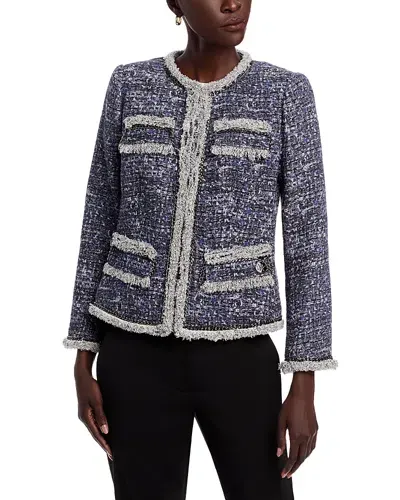 Kobi Halperin Keaton Tweed Jacket In Twilight Multi