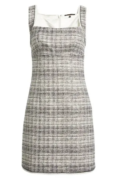 Kobi Halperin Hallie Tweed Dress In Ivory Multi