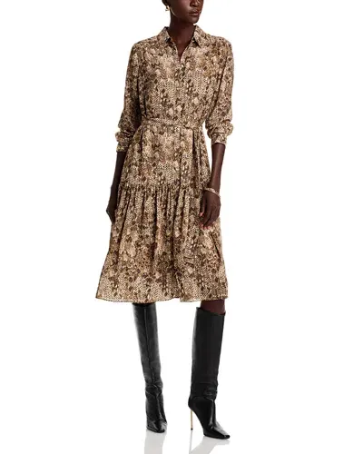 Kobi Halperin Ventura Shirtdress In Antique Multi