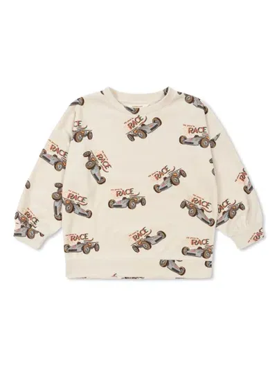 Konges Sløjd Babies' Itty Sweatshirt In Neutrals