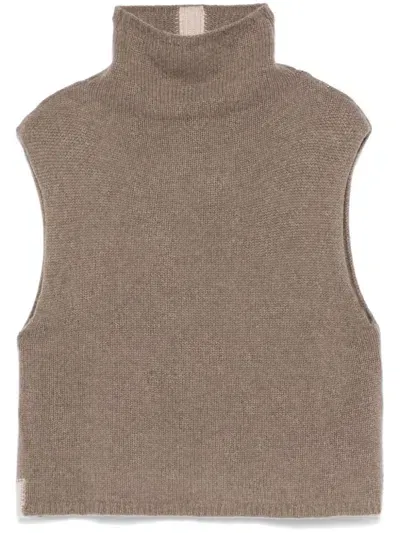 Kristensen Du Nord Cashmere Sweater In Brown