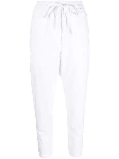 Kristensen Du Nord High-waisted Tie-fastening Trousers In White