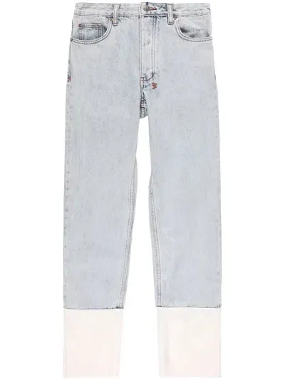 Ksubi Tief Sitzende Jeans In Blue