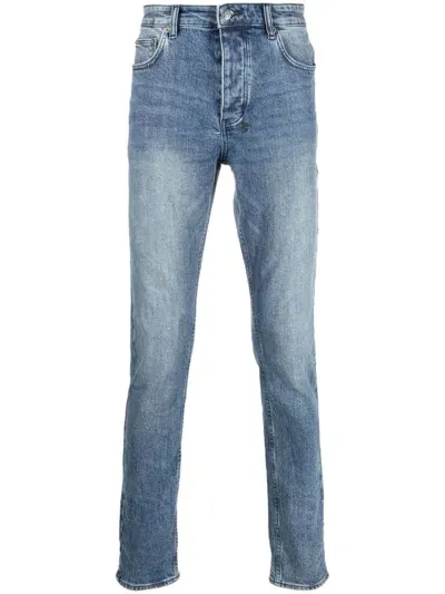 Ksubi Mid-rise Slim-fit Jeans In Blue