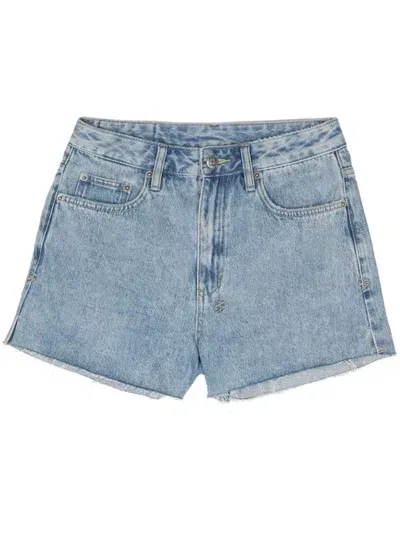 Ksubi Rise N Hi Authentik Shorts In Blue