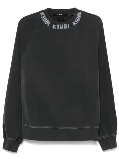 Ksubi Scrawl Origin Sweatshirt In Black