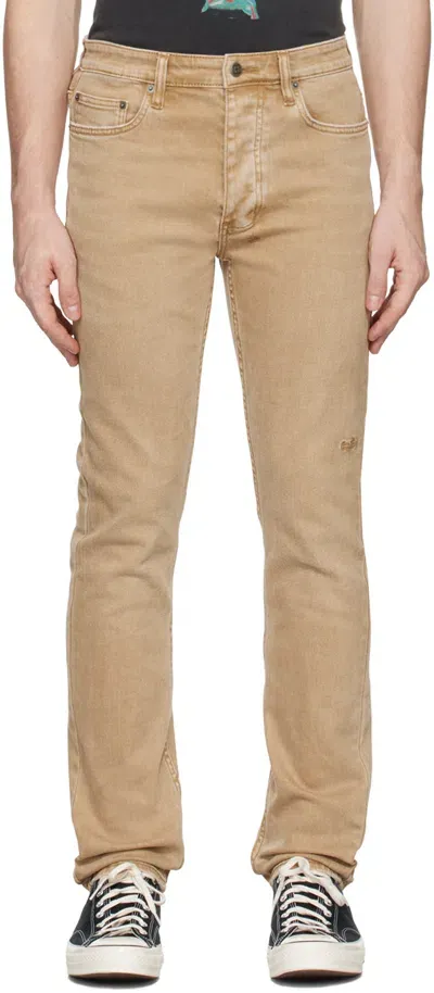 Ksubi Tan Chitch Jeans In Brown