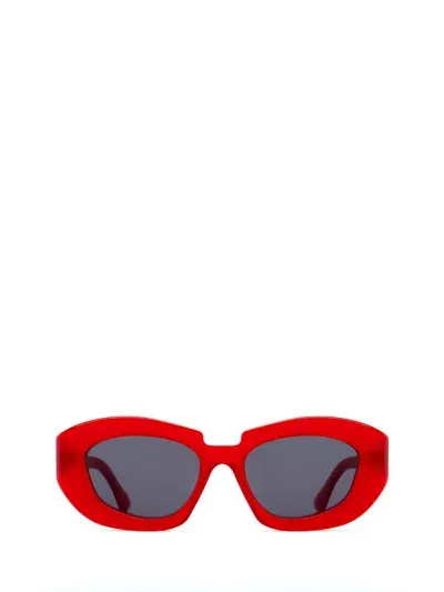 Kuboraum Sunglasses In Red