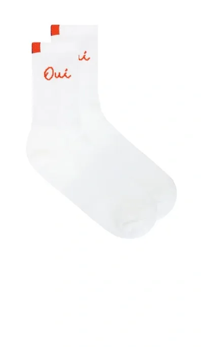 Kule The Oui Sock In White