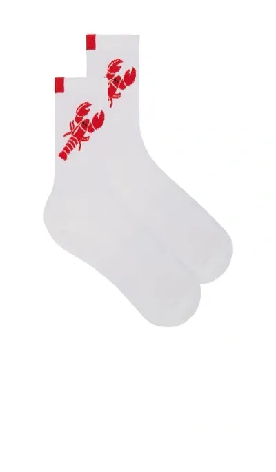 Kule The Women's Lobster Sock In White