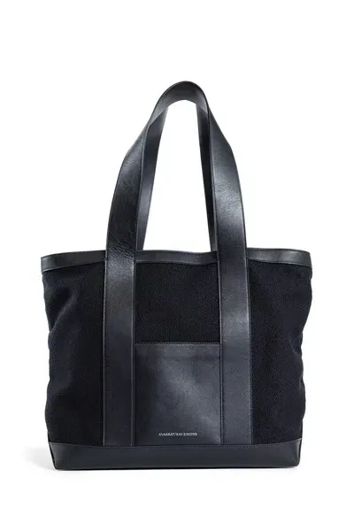 Kvadrat/ Raf Simons Textile Bags In Black