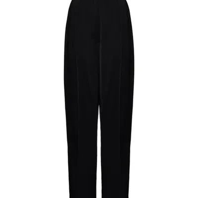 La Doublej Brooklyn Pants In Solid Black