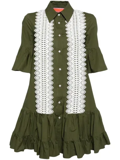 La Doublej Choux Dress In Green