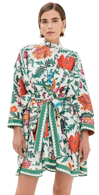 La Doublej Foulard Mini Dress Dragonflower