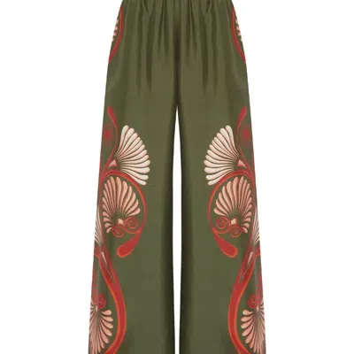 La Doublej Palazzo Pants In Multi