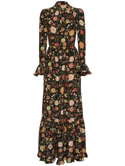 La Doublej Visconti Maxi Dress In Botticelli