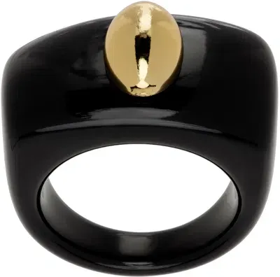 La Manso Black Miss Rip Ring