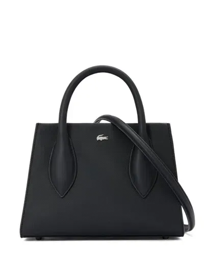 Lacoste Daily City Tote Bag In Black