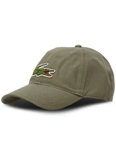 Lacoste Logo Cap In Green