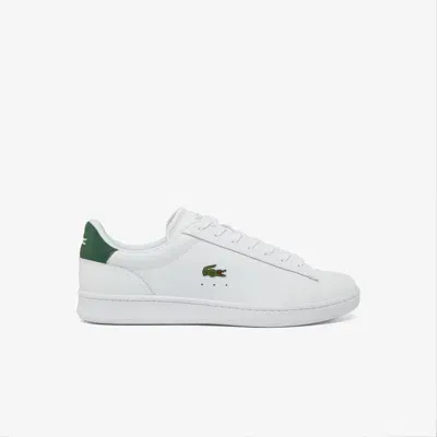 Lacoste Carnaby Platform Mens Trainers In White/dark Green 1r5