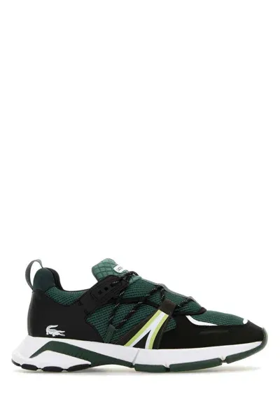 Lacoste The L003 Lace-up Sneakers In Green