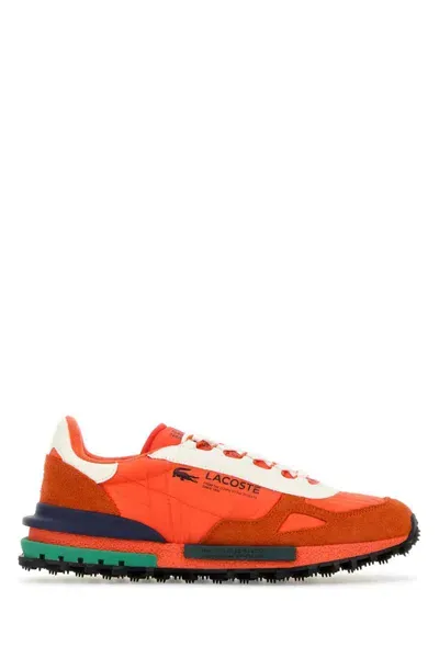 Lacoste Sneakers In Orange