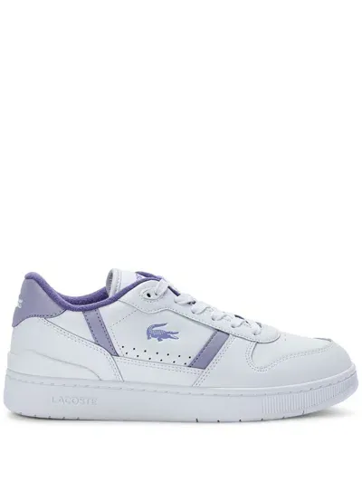 Lacoste T-clip Platform Sneakers In White