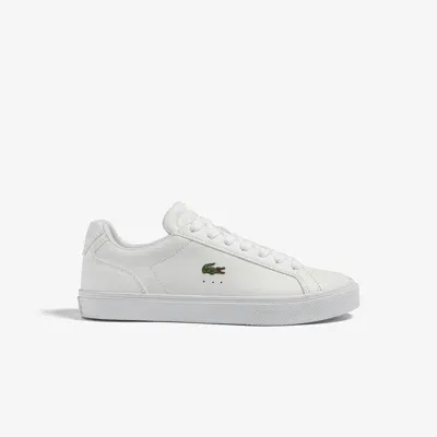 Lacoste Women's Carnaby Pro Bl Tonal Leather Sneakers - 5 In White