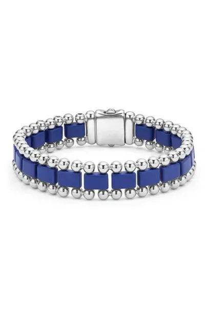 Lagos Anthem Ceramic Link Bracelet In Metallic