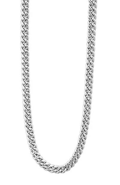 Lagos Anthem Curb Chain Necklace In Metallic