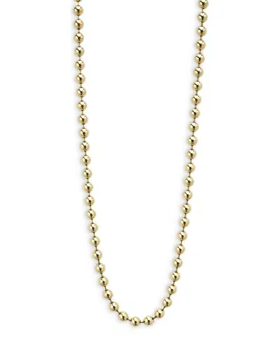 Lagos Men's 18k Yellow Gold Anthem Ball Chain Necklace, 22 - Exclusive