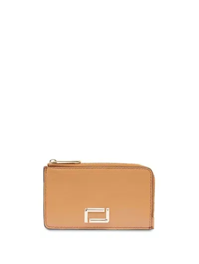 Lancel Angele Cardholder In Brown